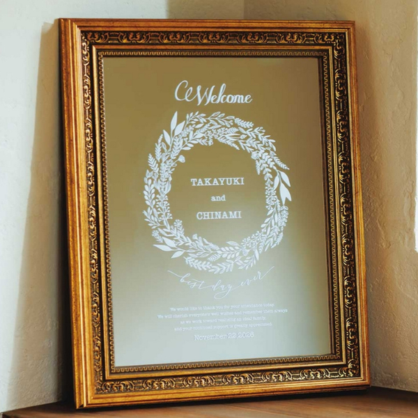 Grace Mirror Wreath (グレースミラーリース)
