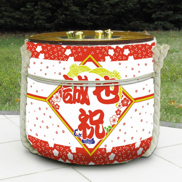 【オプション】鏡開き用四斗樽用絵柄シート