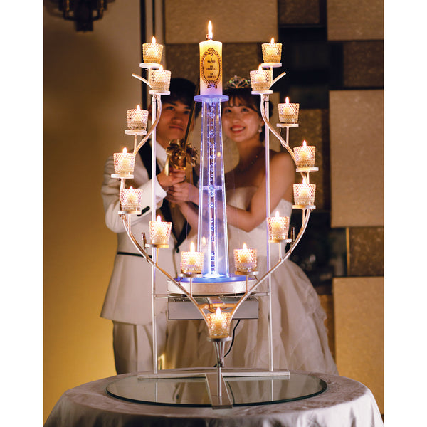 【レンタル用】キャンドルイリュージョン フレア メインテーブル用 結婚式 演出 商品