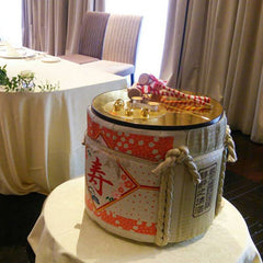 【レンタル】鏡開き用クラッカー樽  4斗樽 結婚式 二次会 演出商品